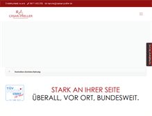 Tablet Screenshot of caesar-preller.de